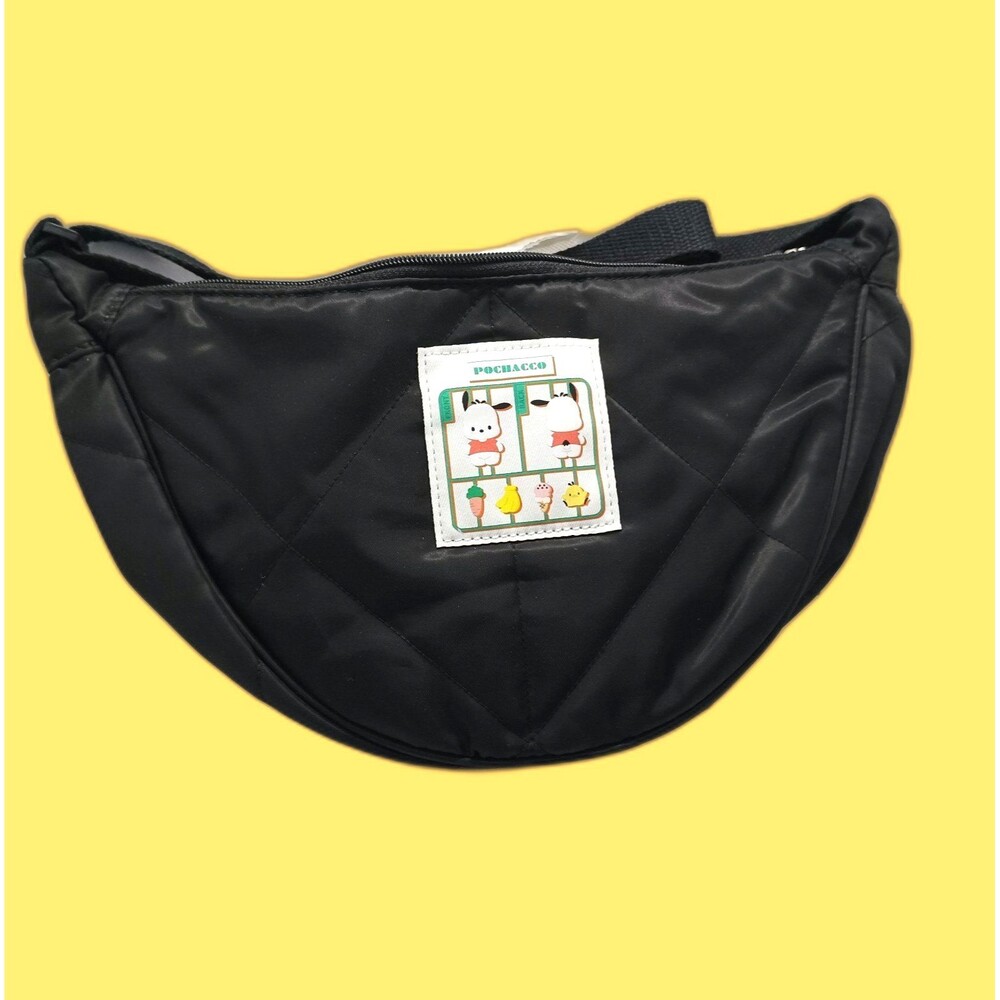 Pochacco sanrio quilted messenger bag